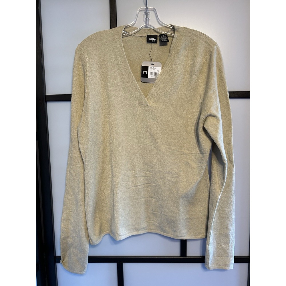 Mossimo Supply Co Sweater Womens XL Oyster
